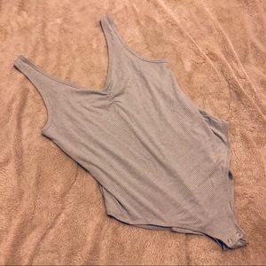 Pastel Grey/Blue Bodysuit